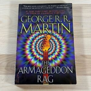 THE ARMAGEDDON RAG by George R.R. Martin Trade Paperback GUC